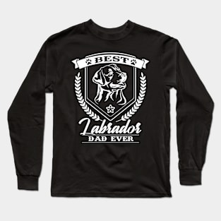 Labrador Dad Long Sleeve T-Shirt